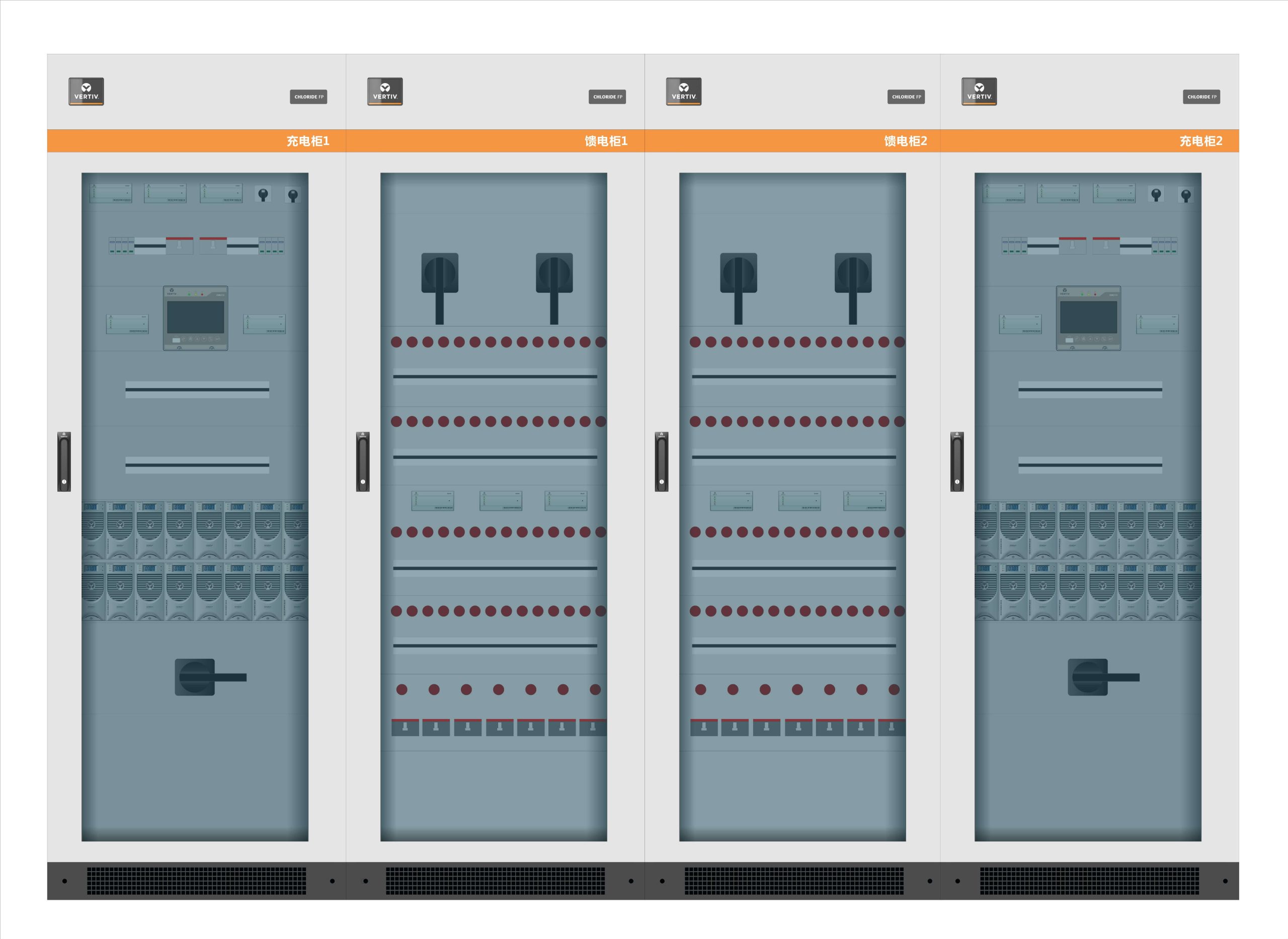 Vertiv Utility industrial DC power supply